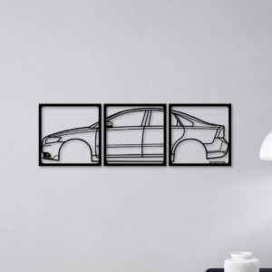 S40 Mk2 Facelift - 3 részes faldekor