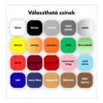 Választható színek